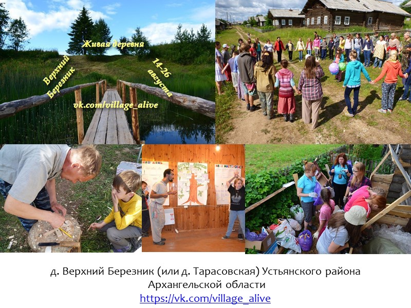 д. Верхний Березник (или д. Тарасовская) Устьянского района  Архангельской области https://vk.com/village_alive